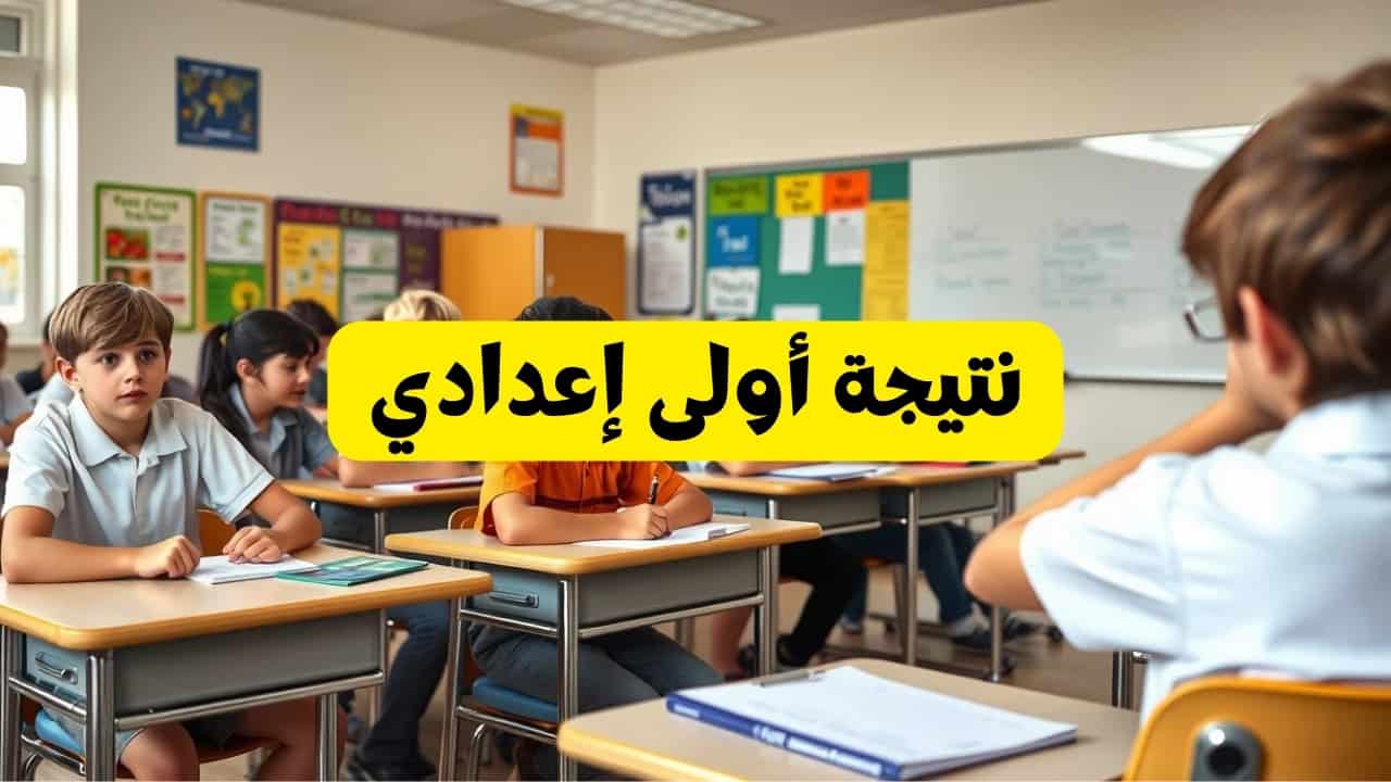 نتيجة أولى إعدادي 2025 الترم الأول